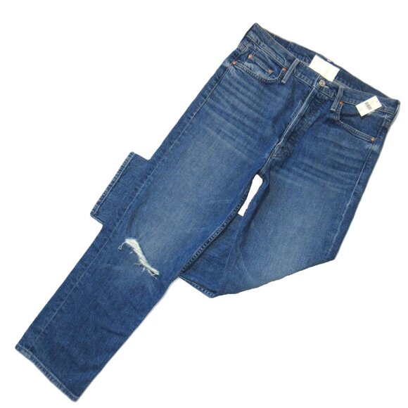 NWT Mother Superior Tomcat in Playing With Scissors High Rise Destroyed Jeans 31 - Picture 5 of 14